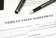 Vehicle Sales agreement with pen