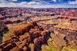 Photo: Grand canyon vivid day landscape view Grand canyon vivid day landscape view