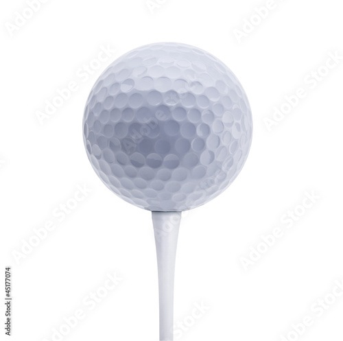 Photo: Golfball auf Tee Golfball auf Tee