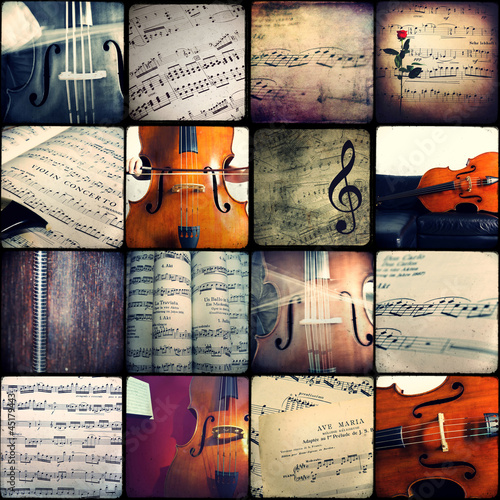 Photo: Collage - Music Collage - Music