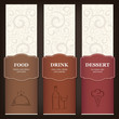 Menu template for restaurant and cafe