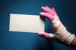 Photo: Paper frame in hand Paper frame in hand