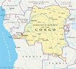 Democratic Republic of the Congo - map