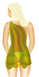 Woman under a fabric, EPS10.