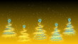 Christmas Trees Background - Merry Christmas 35 (HD)