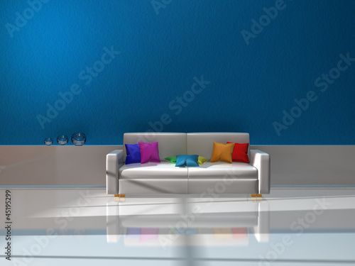 Illustration: Living room Living room