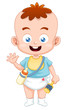 Vector: Illustration of Cute baby vector Illustration of Cute baby vector