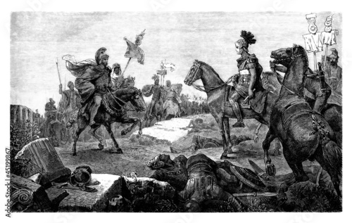 Illustration: Antiquity War : Scipion vs. Hannibal Antiquity War : Scipion vs. Hannibal