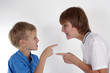 Children quarreling