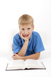 boy with the book
