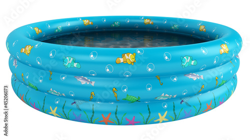 Illustration: Childs above ground swimming pool Childs above ground swimming pool