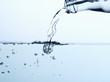 Pouring water