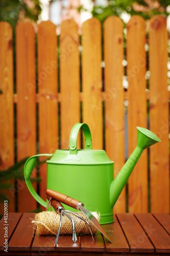 Photo: autumn gardening tools autumn gardening tools