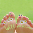 Willkommensfüsse