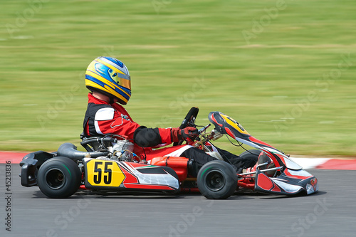 Photo: Kart racing Kart racing