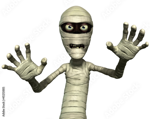 Illustration: horror mummy horror mummy