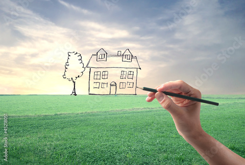 Photo: Painting an House Painting an House