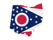 Ohio Map 3d Shape