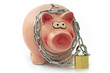 sparschwein mit schloss