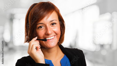 Photo: Customer representative portrait Customer representative portrait