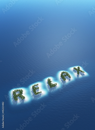 Illustration: Relax - Insel Konzept 2 Relax - Insel Konzept 2