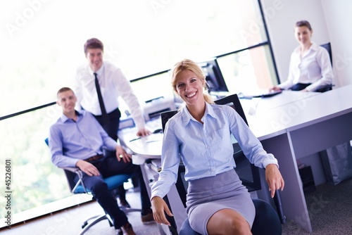 Photo: business people group business people group