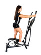 Isolated fitness girl