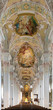 Interior of the Holy Spirit Church in Munich, Germany
