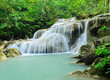 Beautiful tropical rain forest waterfall, Thailand