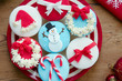 Christmas cupcakes