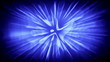 Abstract background with blue waves