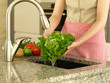 Preparing lettuce