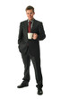 Photo: Young Businessmen with Tea Cup Young Businessmen with Tea Cup