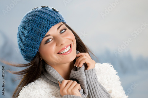 Photo: Winter joyful moment Winter joyful moment