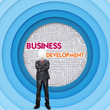 Business word cloud for business concept, Business Development