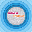 Business word cloud for business concept, Business Development