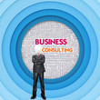 Business word cloud for business concept, Business Consulting