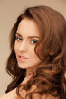 beautiful woman with long hair