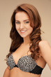 beautiful woman in bra