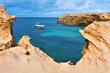 Punta de Sa Pedrera coast in Formentera, Balearic Islands, Spain