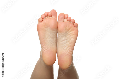 Photo: Beautiful female a foot and a heel Beautiful female a foot and a heel