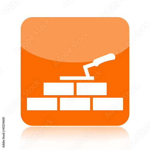 Illustration: Building house icon Building house icon