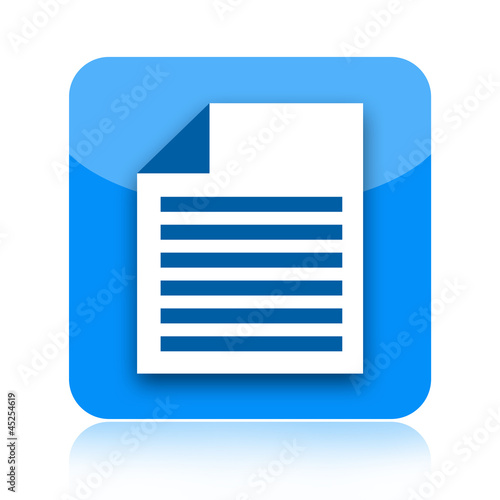 Illustration: Document icon Document icon