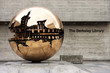 Esfera en el Trinity College, Dublin, Irlanda