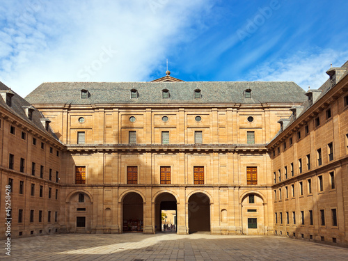 Photo: Castle Escorial near Madrid Spain Castle Escorial near Madrid Spain
