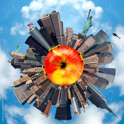 Photo: New-York - Concept Big Apple New-York - Concept Big Apple