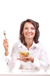 Photo: Eating salad Eating salad