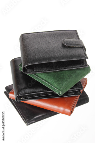 Photo: Stack of Wallets Stack of Wallets