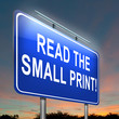 Small print concept.