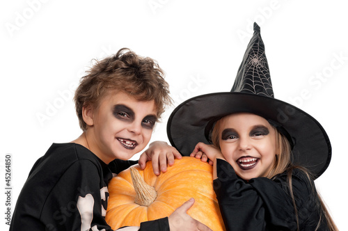 Photo: Child in halloween costume Child in halloween costume